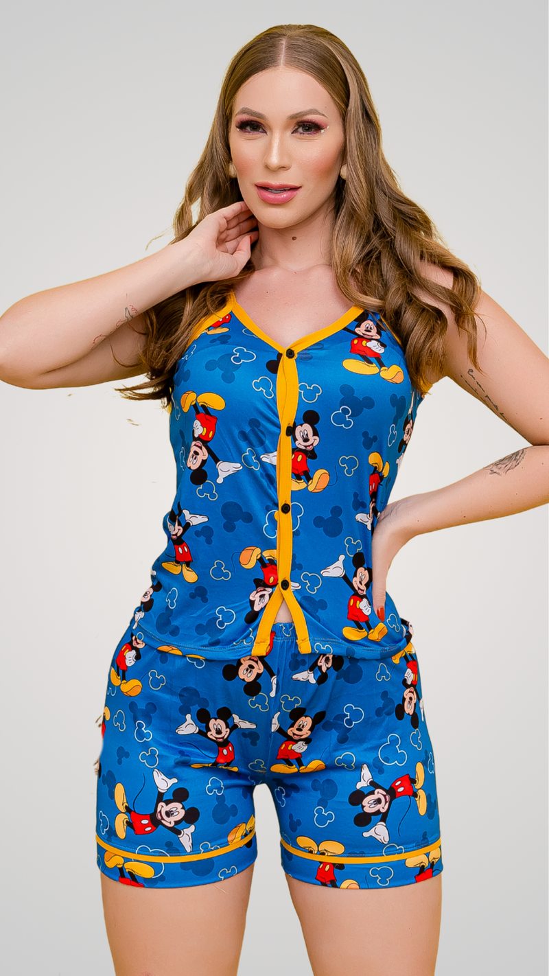 PIJAMA LUNA ESTAMPADO - MICKEY