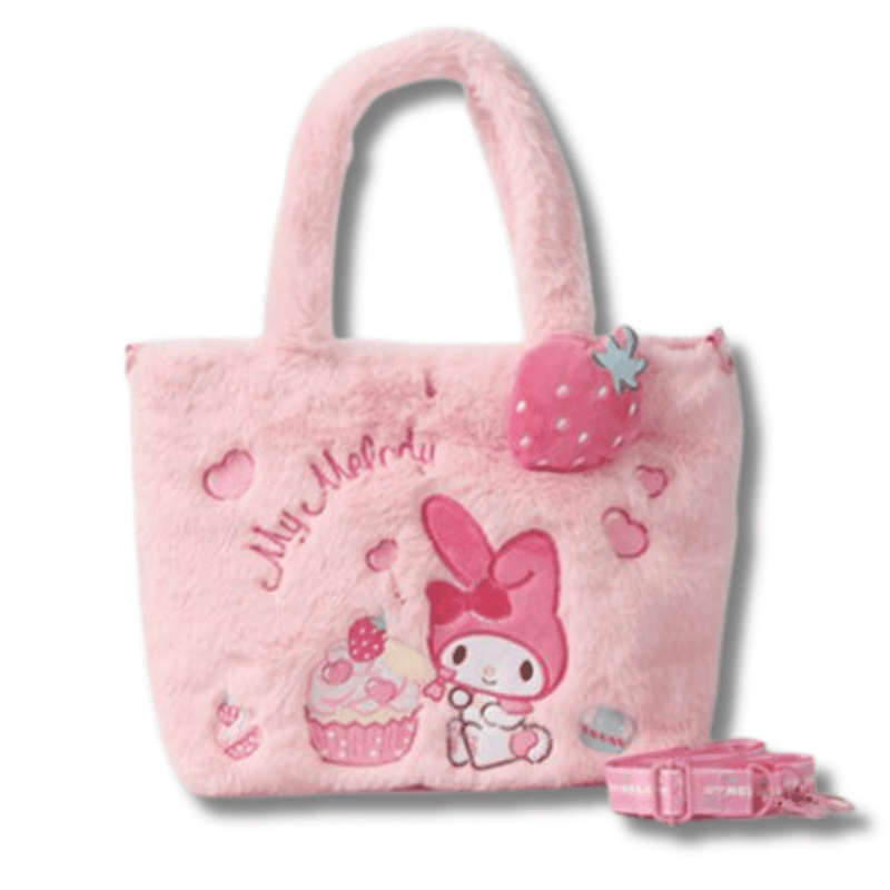 Bolsinha Pelúcia Hello Kitty