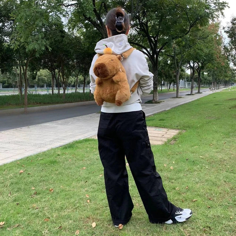 Mochila Capivara Kawaii