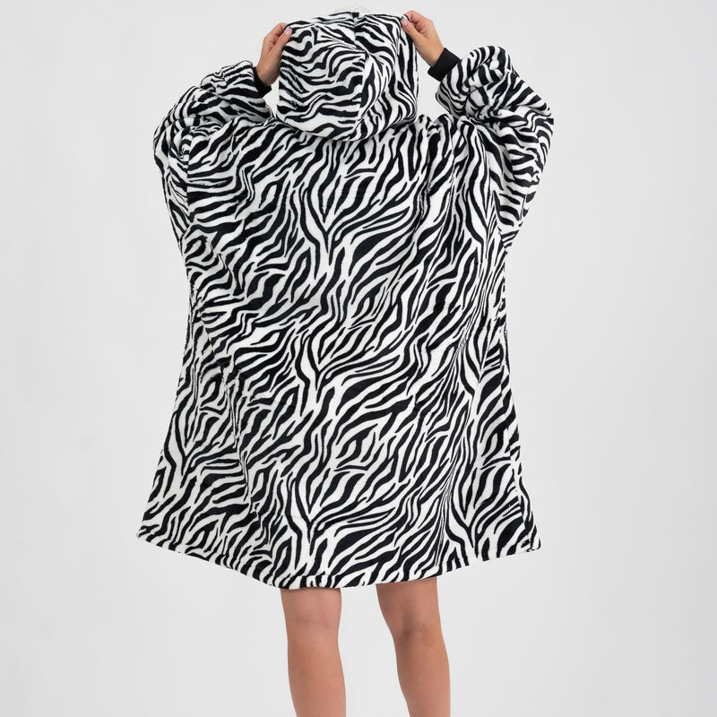 Cobertor Vestível Zebra