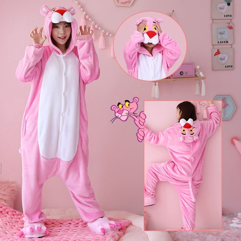 Pijama Rosa Flanela Desenho Animado