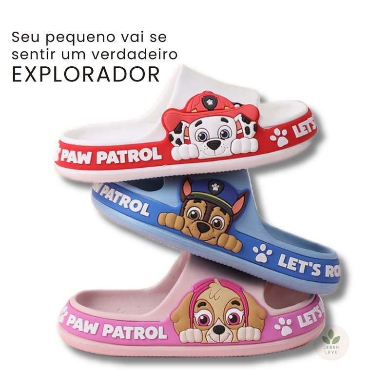 Chinelo Patrulha Canina
