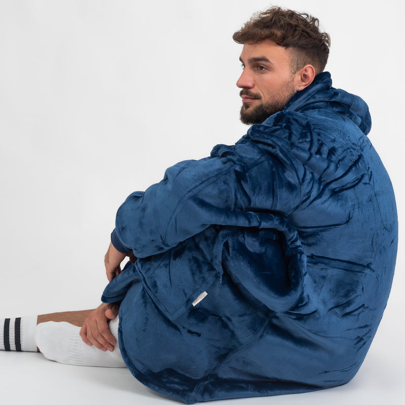 Cobertor Vestível Azul