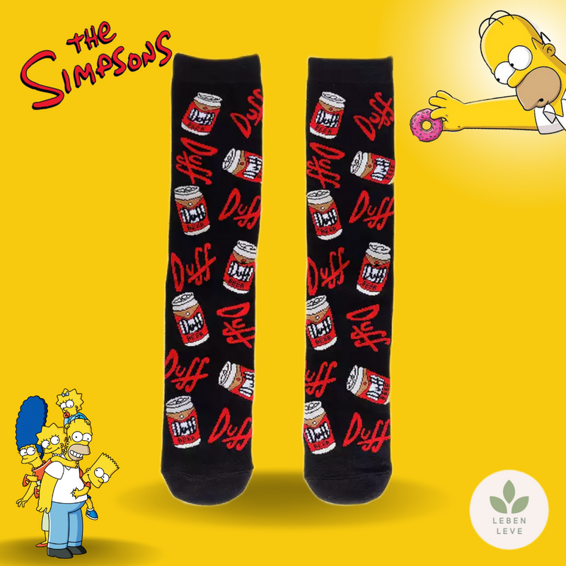 Kit 8 Meias Simpsons Sortidas