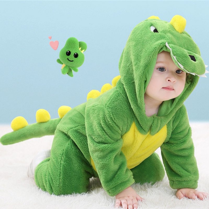 Pijama-Fantasia de Bichinhos de Plush para Bebês