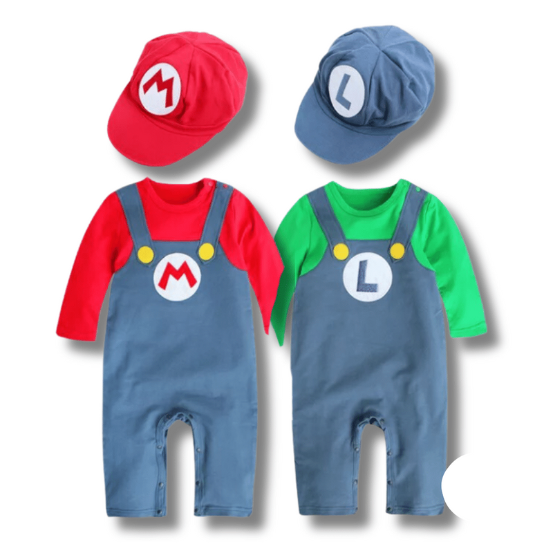 Macacão Super Baby Mario -