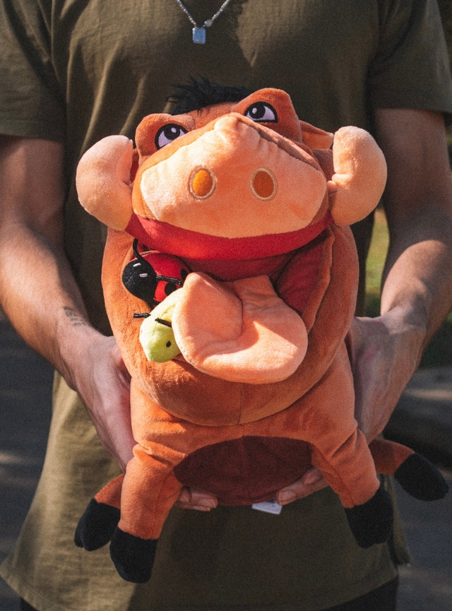 Pelúcia Pumba Rei Leão Oficial Disney