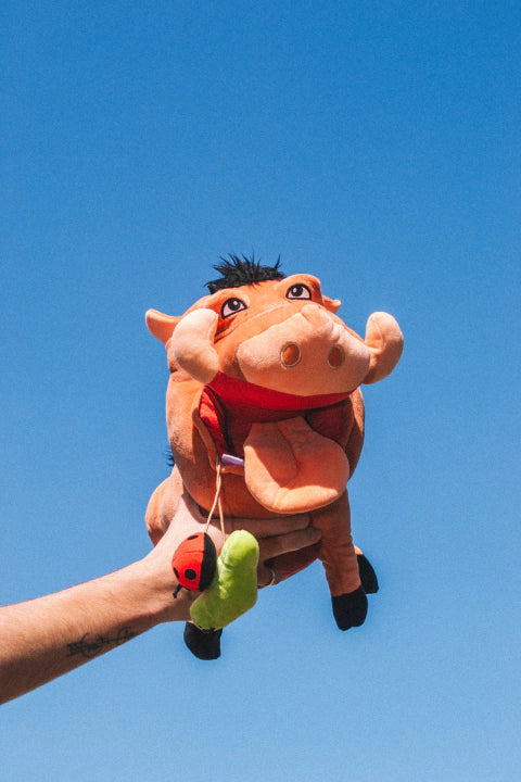 Pelúcia Pumba Rei Leão Oficial Disney