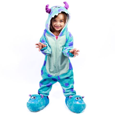 Pijama Fantasia Macacão Sulley Infantil