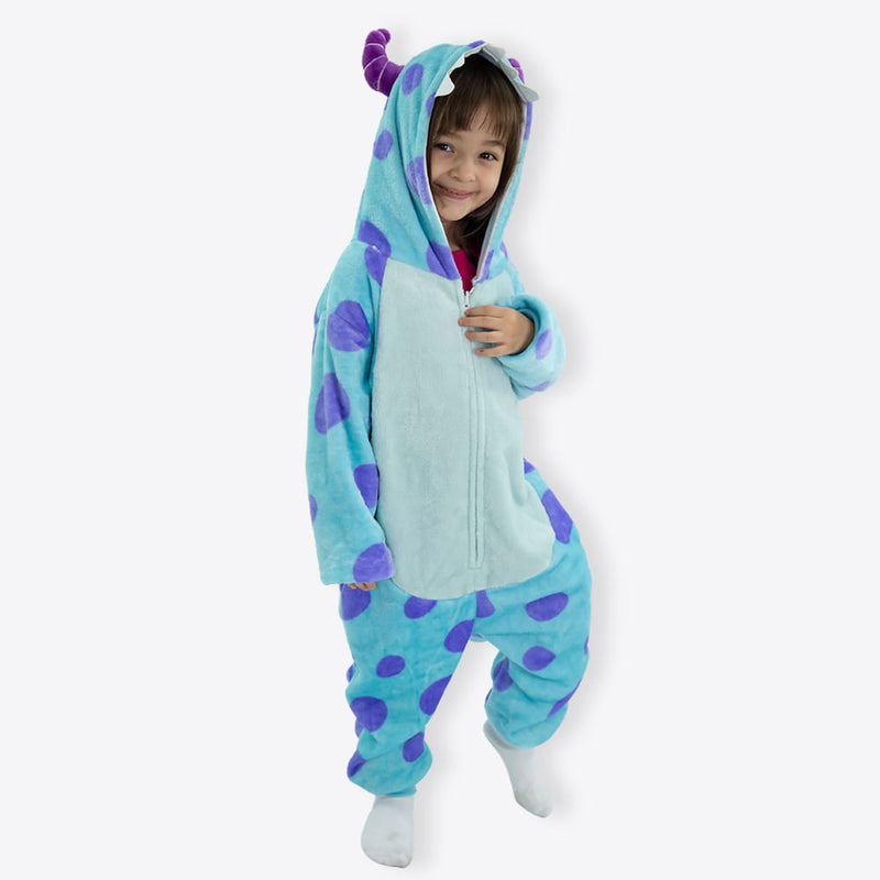 Pijama Fantasia Macacão Sulley Infantil