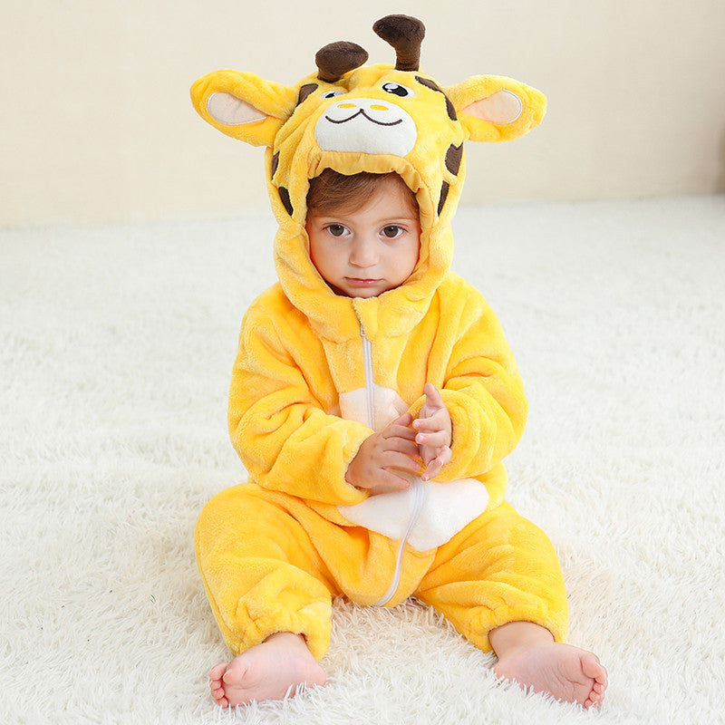 Macacão Unissex Kigurumi Dragão Girafa